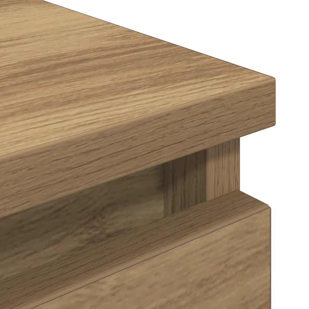 Mobile TV Rovere Artigianale 100x35x54 cm in Legno Multistrato 861813