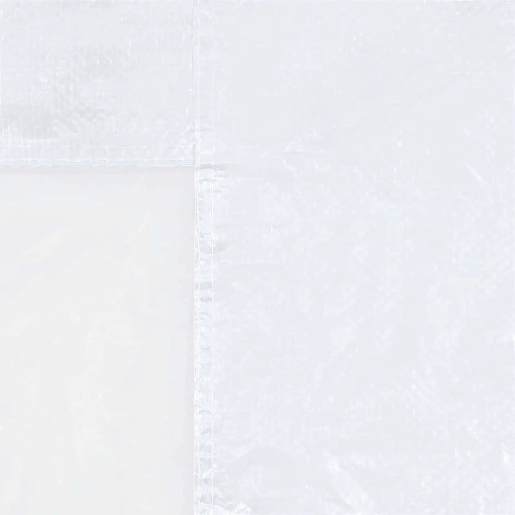 Parete per tenda da festa 2 pcs 400 x 195 cm Bianco 42033020