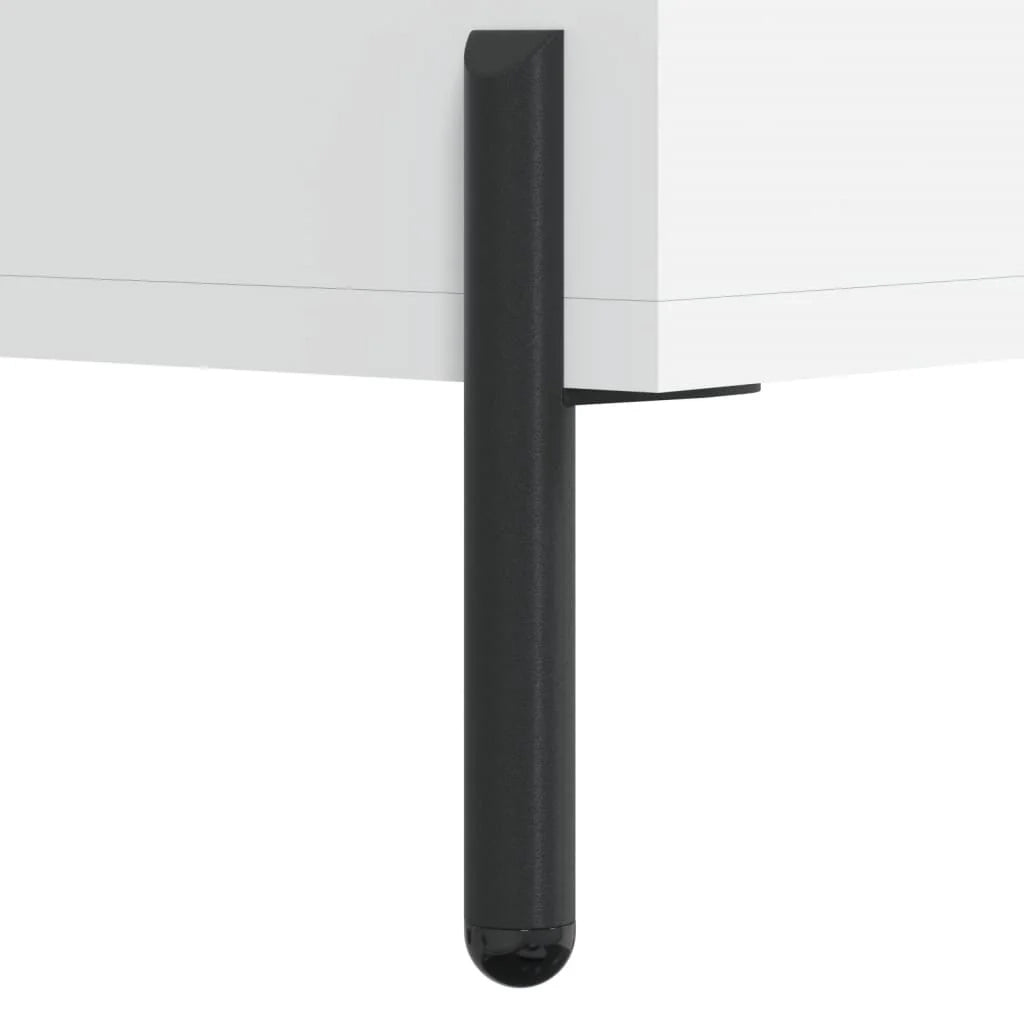 Buffet credenza cassettiera mobiletto mobile contenitore organizer per cucina soggiorno salotto 34,5 x 32,5 x 90 cm legno ingegnerizzato bianco 02_0030230