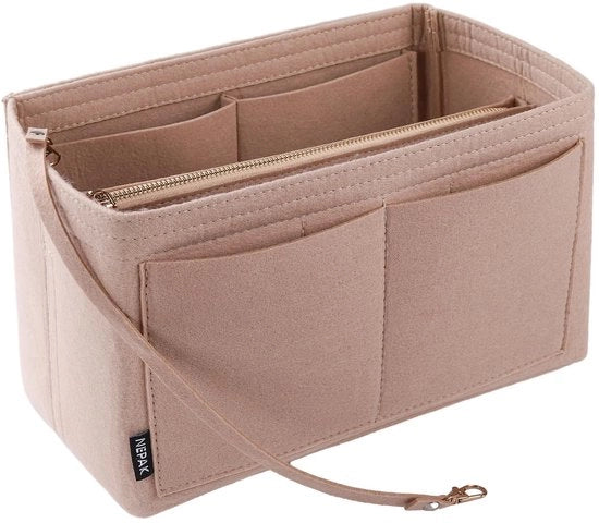 Organizzatore per borsa, Organizzatore per borsa da donna Speedy 30, Organizzatore per borsa da donna Tote Bag (Beige, L)