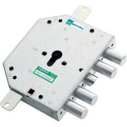 SERRATURA METALLO APPLICARE 89C855 MOTTURA - F.SAGOM M2 TRIPL+SCR IP.MM 28 E.MM 60 SX
