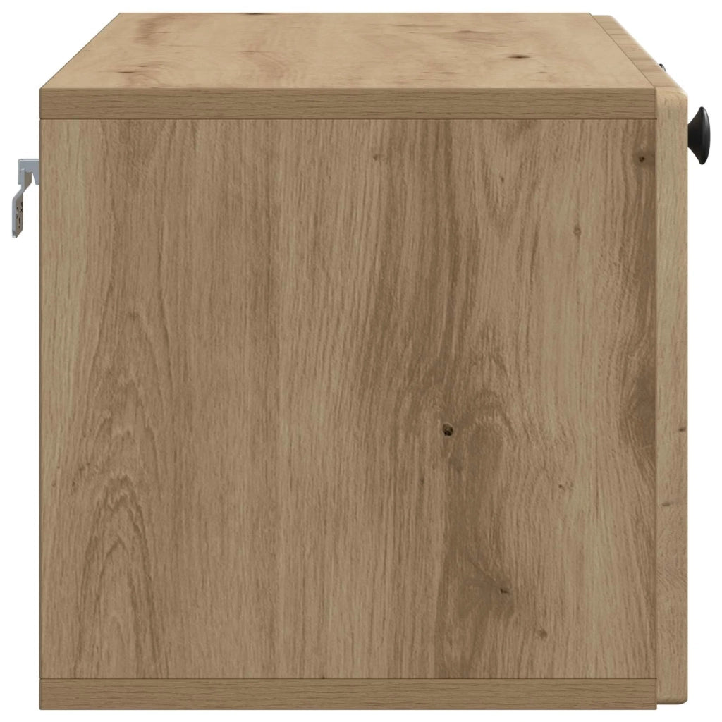 Mobile Porta TV da Muro Rovere Artigianale 78,5 x 31 x 30 cm