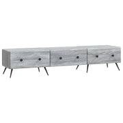 Mobile TV Grigio Sonoma 147 x 34,5 x 30 cm Legno ingegnerizzato