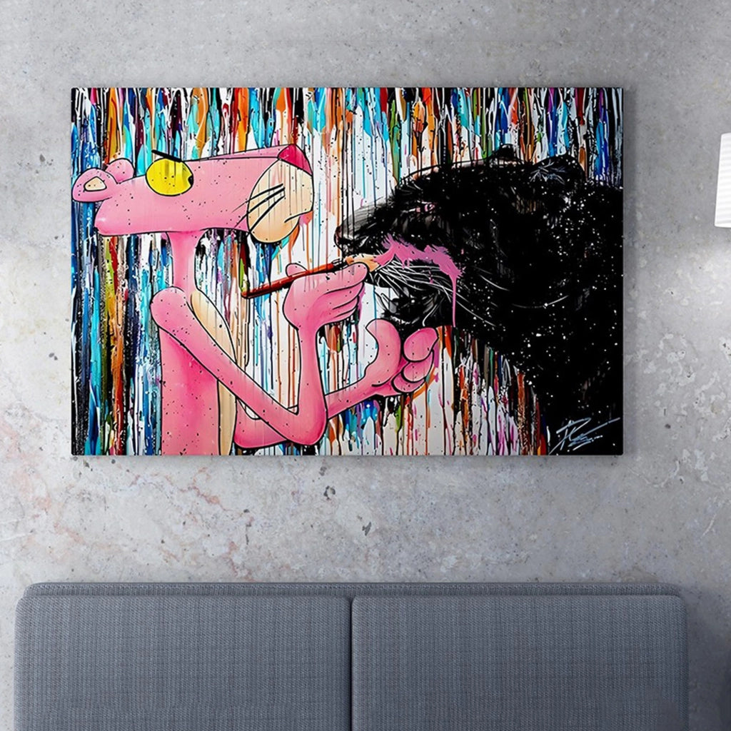 Nanoma, Quadro Materiale Struttura in Tessuto, 50x70h cm Multicolore