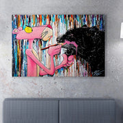 Nanoma, Quadro Materiale Struttura in Tessuto, 50x70h cm Multicolore