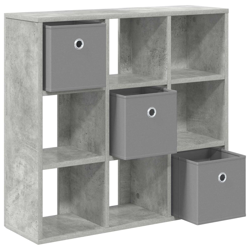 Credenza con cassetto Grigio cemento 73,5 x 24 x 69,5 cm 8000479