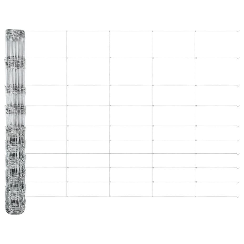 Recinzione da 1.2x25 m in Acciaio Galvanizzato