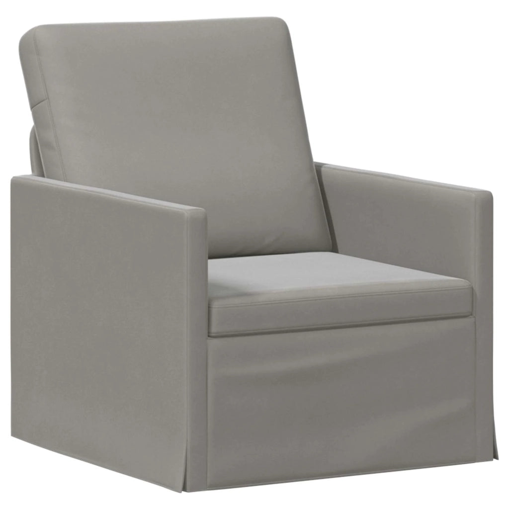 Set di divani 2 pcs Grigio Chiaro Velluto (V) 3433203