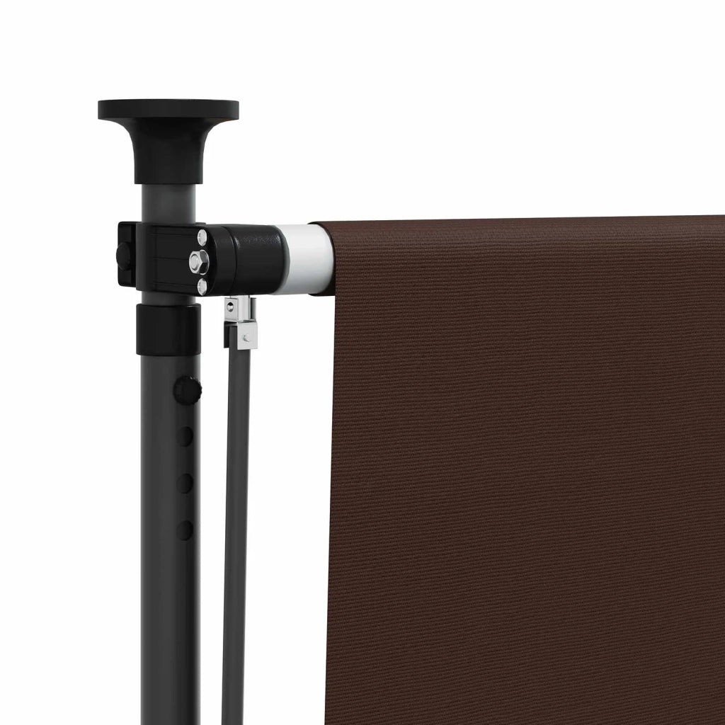 Tenda a Rullo Esterna Marrone 120 x 270 cm
