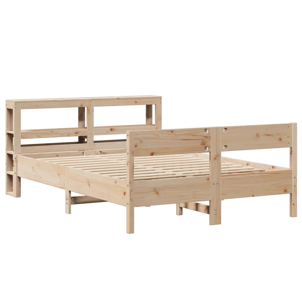 vidaXL Letto senza Materasso 120x200 cm in Legno Massello di Pino