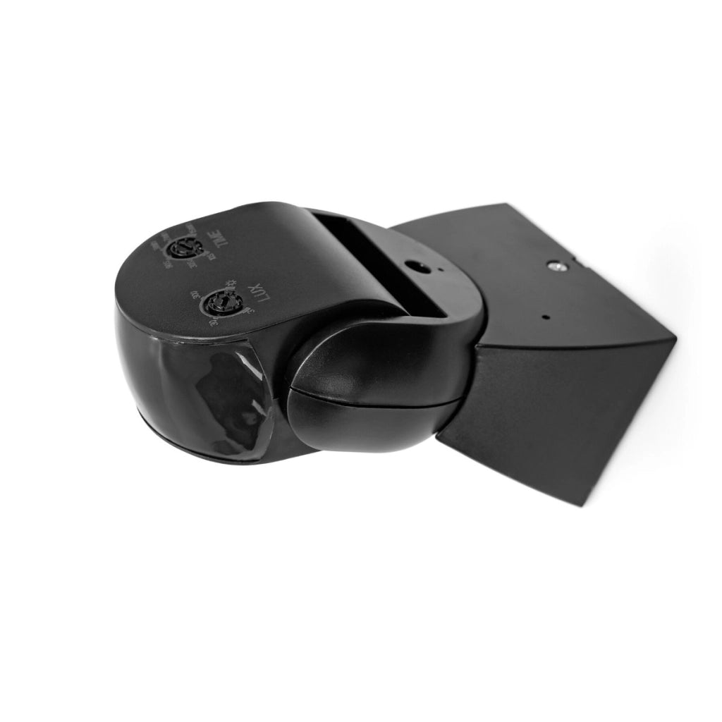 Sensore movimento PIR crepuscolare nero IP65 Videx
