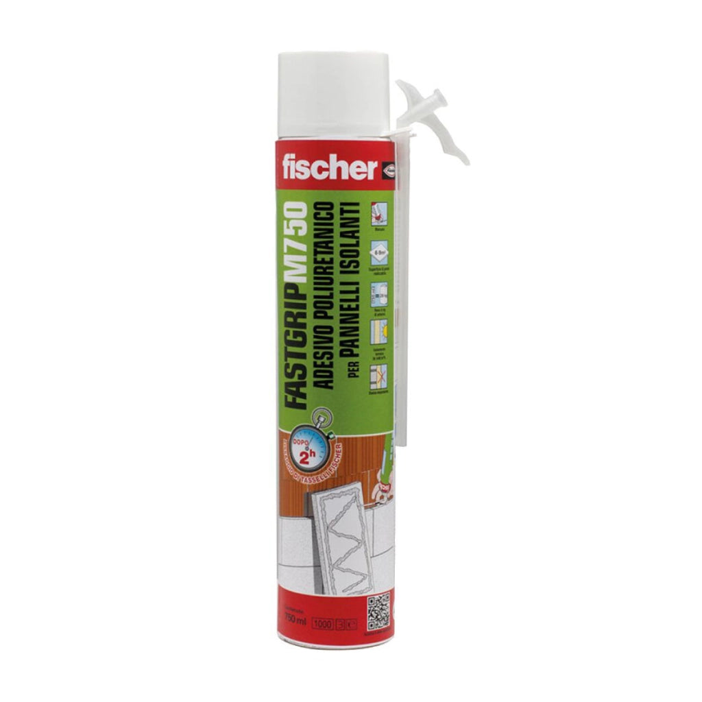 ADESIVO POLIURETANICO MANUALE PER INCOLLAGGIO DI PANNELLI ISOLANTI,LASTRE IN CARTONGESSO E PIATTI DO - 750 ML  - FIS