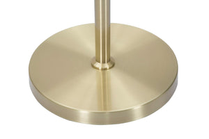 Lampada da Terra Glamy 3 Luci Ø36x190 cm in Ferro e Vetro Oro e Bianco