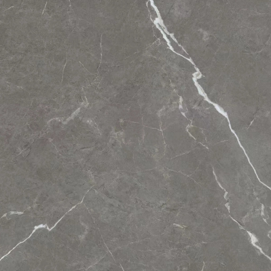 Set 22 Piastrelle Autoadesive per Pavimento e Parete 30x30 cm 2 mq in LTV PVC Effetto Marmo Grigio