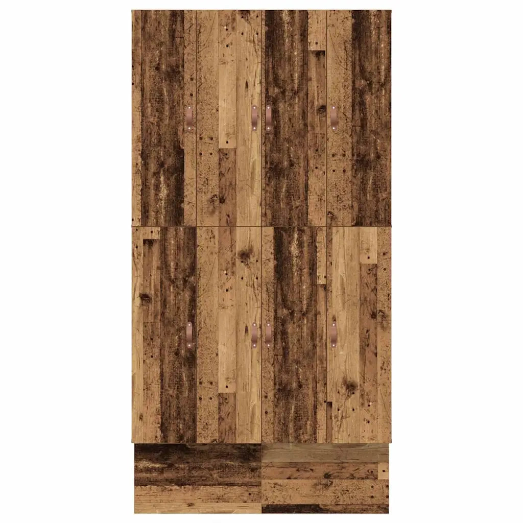 Struttura letto con contenitore Legno vecchio 120 cm 3335635