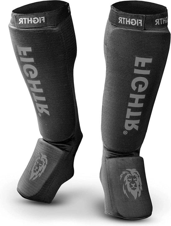 Scheenbeschermers con forma perfetta e rivestimento ideale per kickboxing MMA Muay Thai - migliore qualità