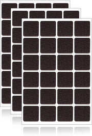 Veloce - Gomme a Rotelle - Pads per Mobili - Prevenire Danni al Pavimento - Marrone - Protezione per Mobili - Per Sedie e Tavoli