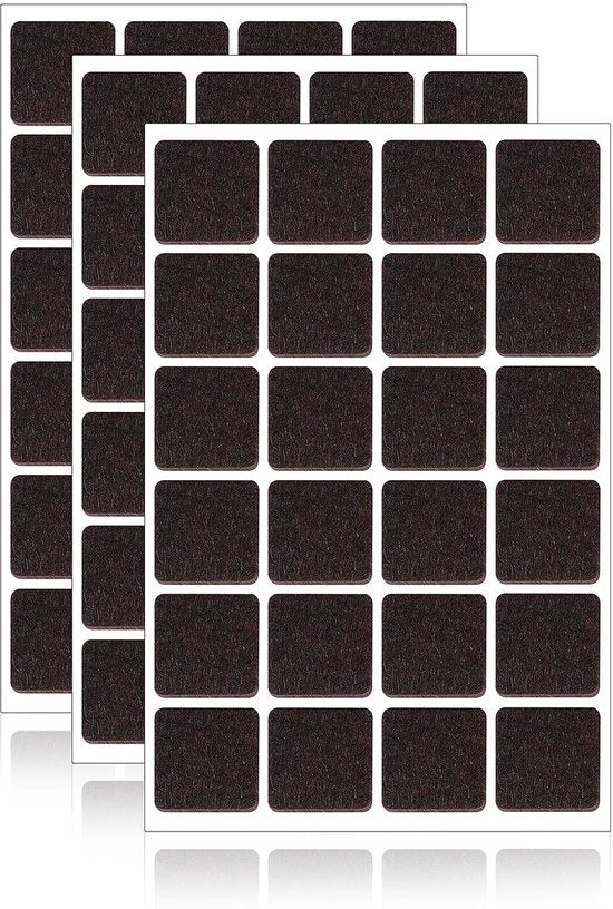 Veloce - Gomme a Rotelle - Pads per Mobili - Prevenire Danni al Pavimento - Marrone - Protezione per Mobili - Per Sedie e Tavoli