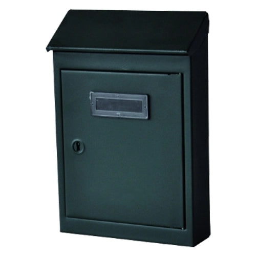 CASSETTA POSTALE CON TETTO cm 20 x 7 x H. 30 Verde FF
