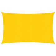 Vela ombreggiante 160 g/m² 2 x 5 m HDPE giallo 02_0009119