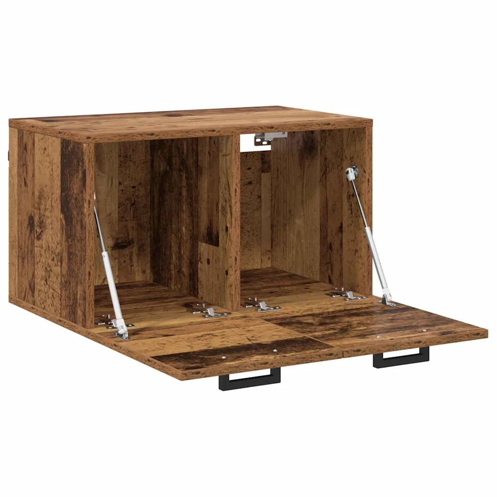 Armadietto a Muro | Mobiletto a muro Legno vecchio 60 x 36,5 x 35 cm