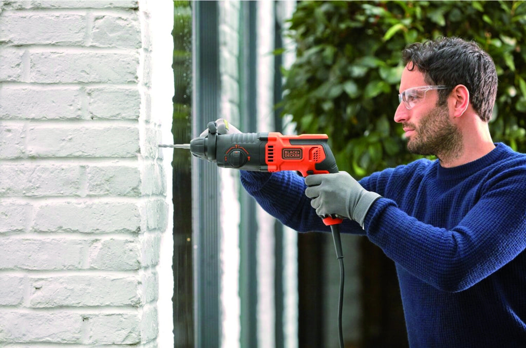 Black+Decker MARTELLO TASSELLATORE SCALPELLATORE BEHS01-QS SDS 650 W