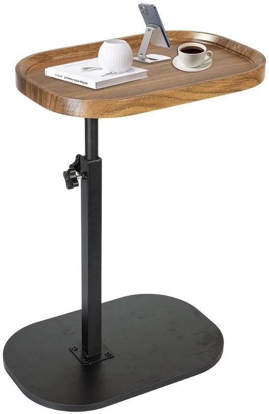 Tavolo supplementare C adattabile - Lavorabile ruota - 1 pezzo - Design moderno - Solido