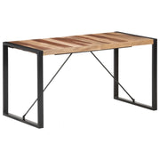 Tavolo da Pranzo 140x70x75 cm in Legno Massello
