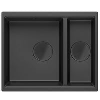 Lavello In Granito Logan 150 Black Oro