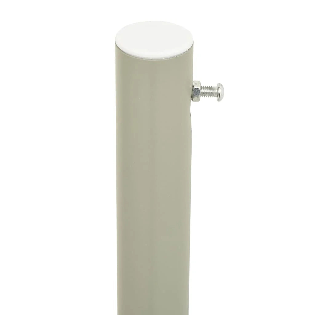 Tenda da sole laterale retrattile 180 x 600 cm grigia 02_0007344