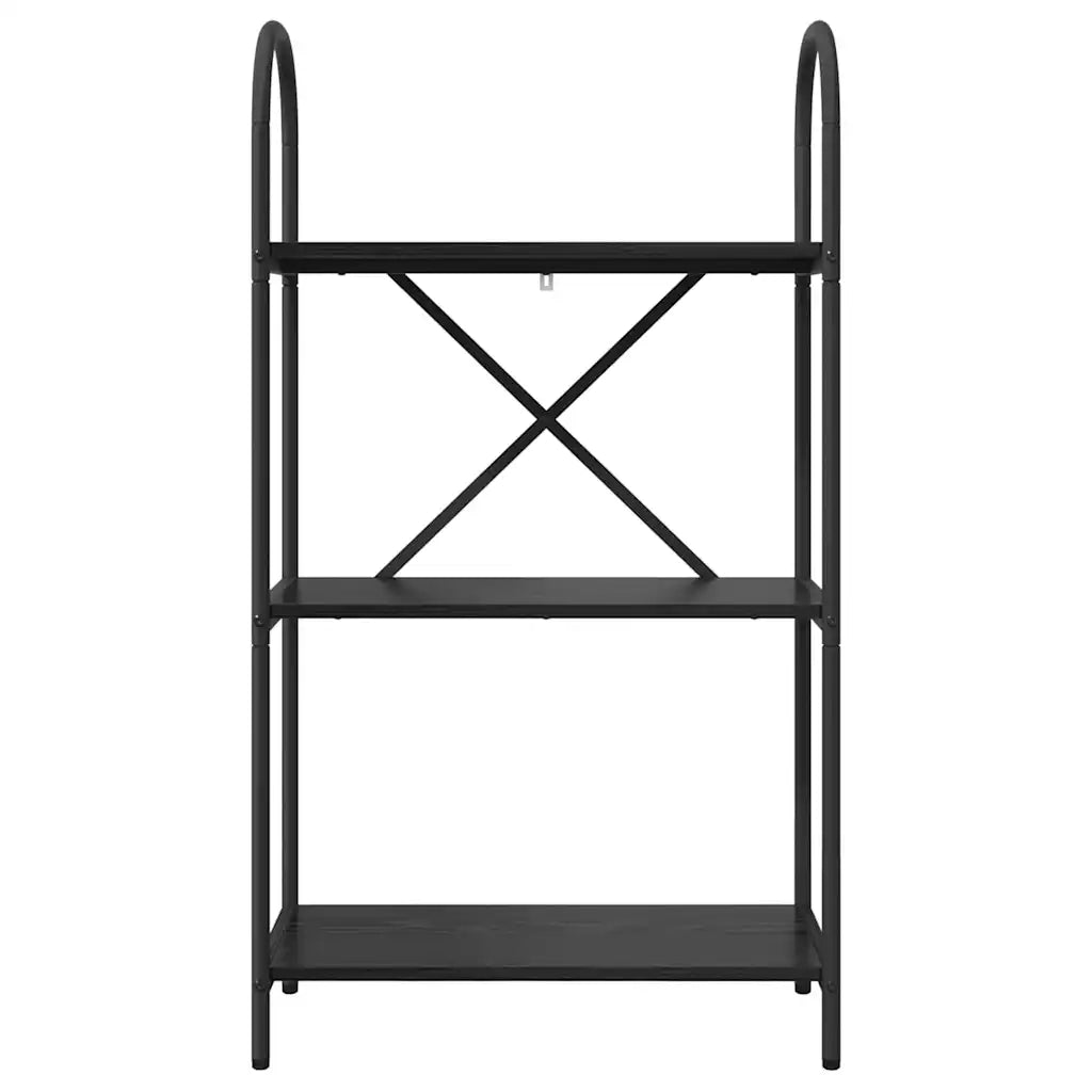 Libreria Rovere Nero 60 x 30 x 109 cm Legno multistrato