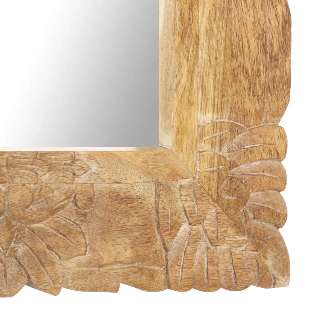 Specchio 110x50 cm in Legno Massello di Mango cod mxl 51300