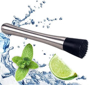 2 Pezzi Muddler per Cocktail Mojito Accessori per Cocktail in Acciaio Inossidabile per Bar Ristorante Istantaneo per Frullare Ingredienti