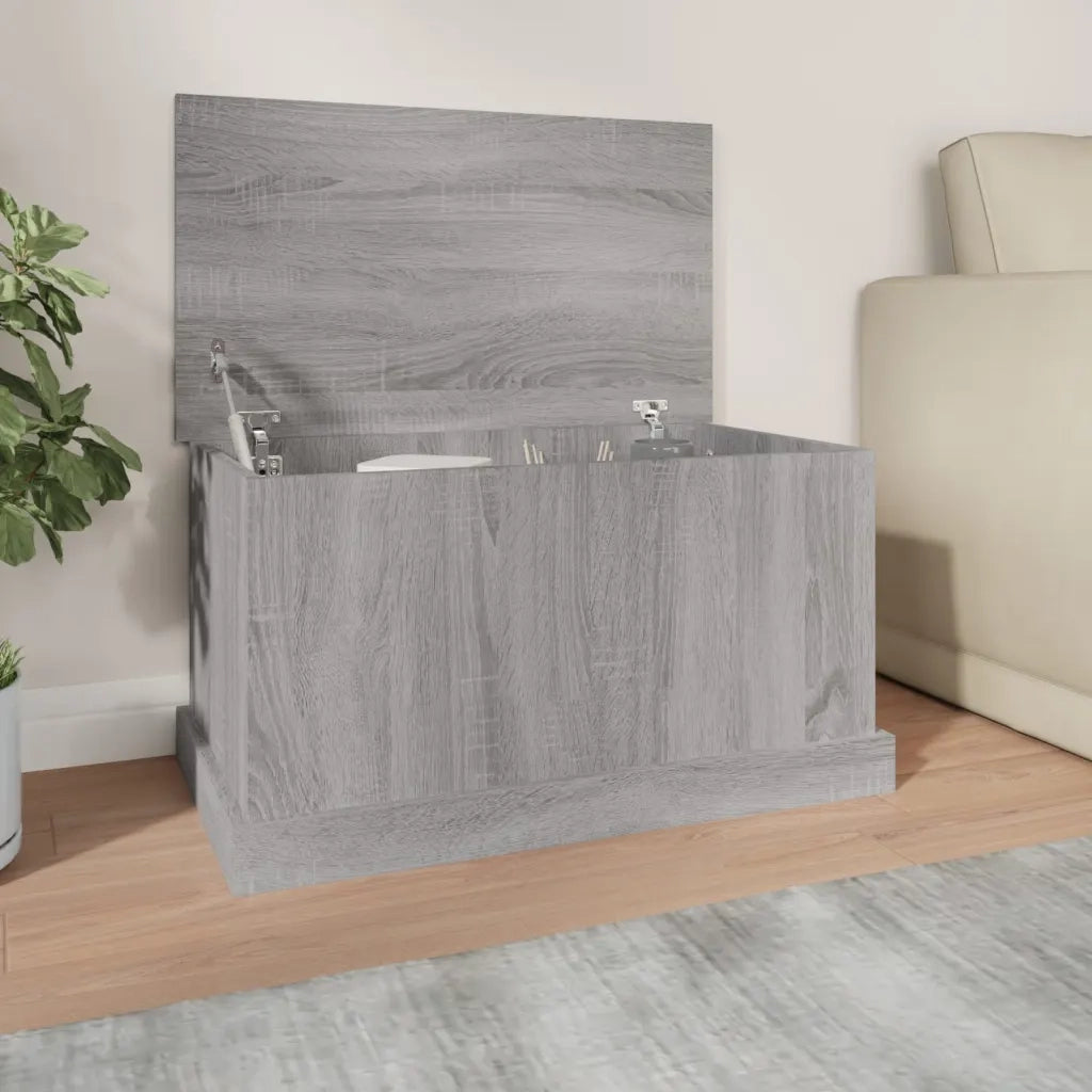 Contenitore Grigio Sonoma 70x40x38 cm Legno Multistratocod mxl 127377