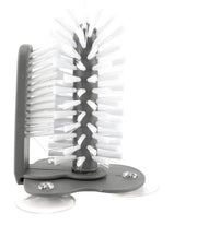Spazzola per bicchieri 360 gradi - Pulitore di bottiglia - Attrezzo per pulizia cucina - Spazzola a doppia setola - 3 Accessori - Materiale PP/PVC duraturo