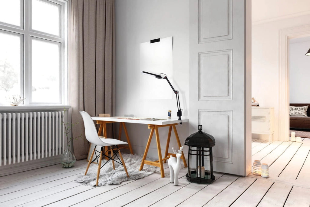 Lampada da scrivania LED nera Heron II Kanlux 27602