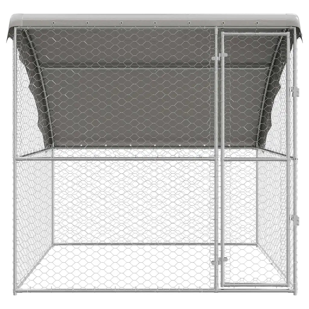 Cuccia per cani Argento 2 x 2 x 2 m Acciaio zincato CFW7908585