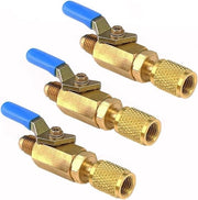 Valvola di chiusura per condizionatori d'aria - 3 messi - 1/4 SAE - raffreddamento HVAC.