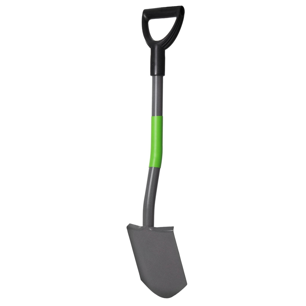 Pala da giardino ergonomica KADAX, affilata, 84 cm, in metallo, con manico appuntito.