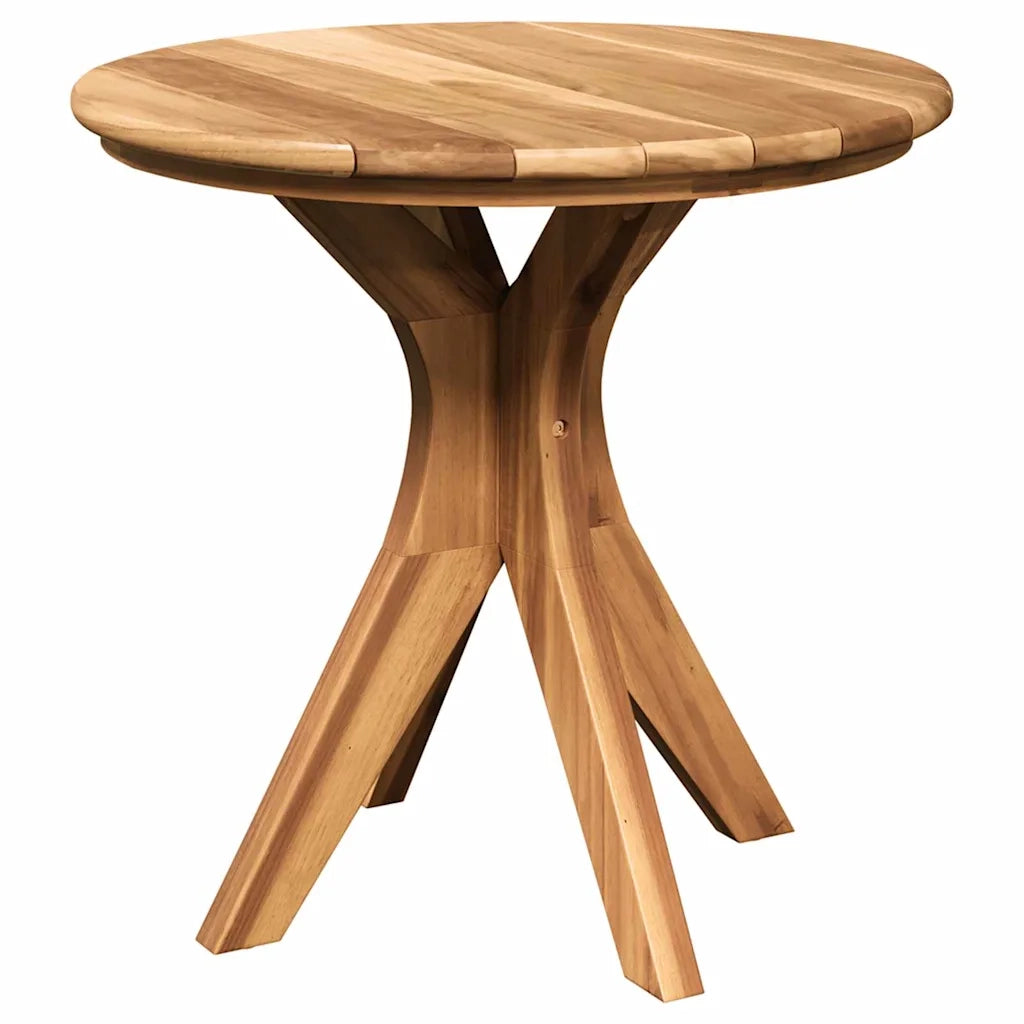 Tavolo laterale Marrone 55 x 55 x 51 cm Legno di teak solido 42006358