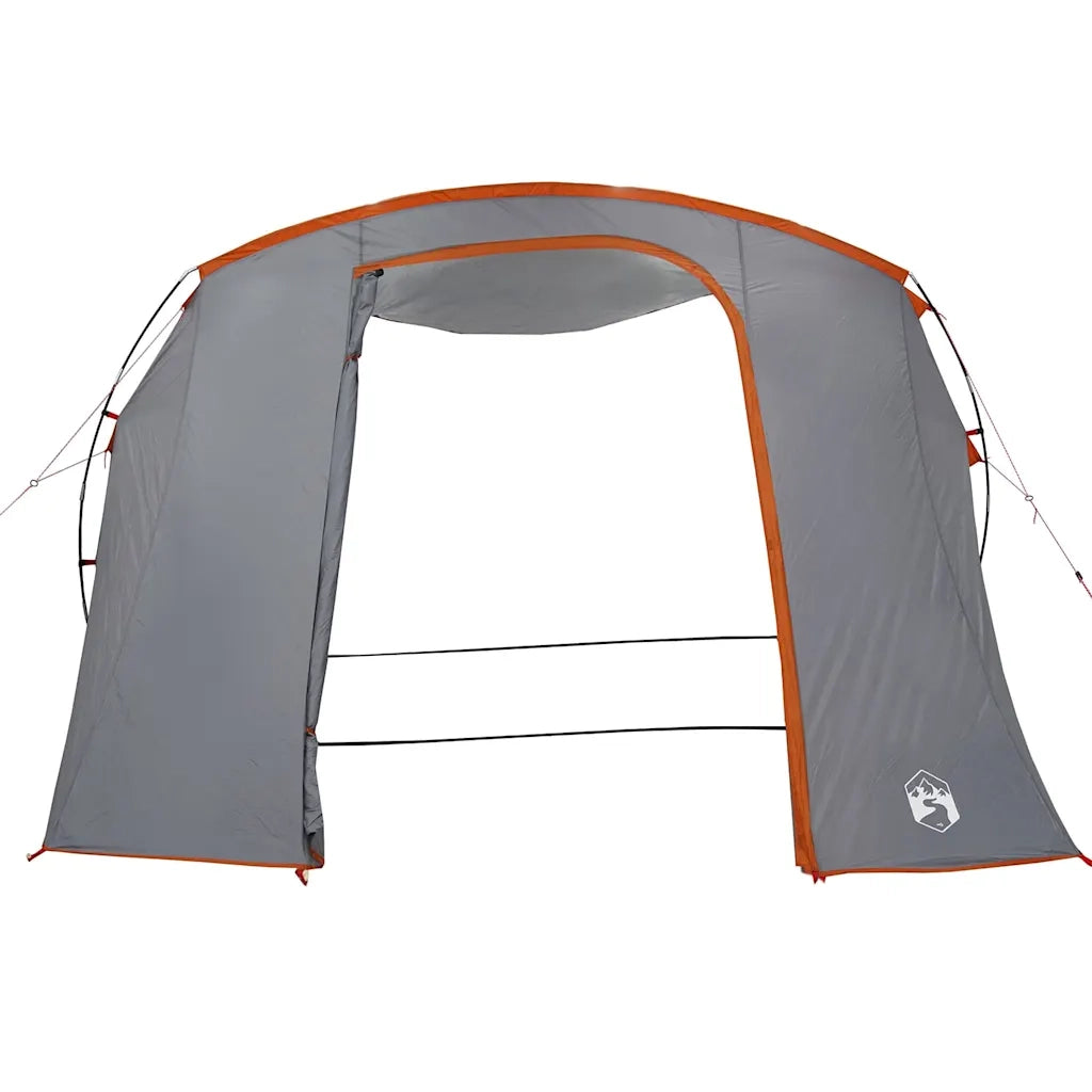 Tenda da Campeggio per Auto-Tenda per Escursionismo Grigio e Arancione Impermeabile 363537
