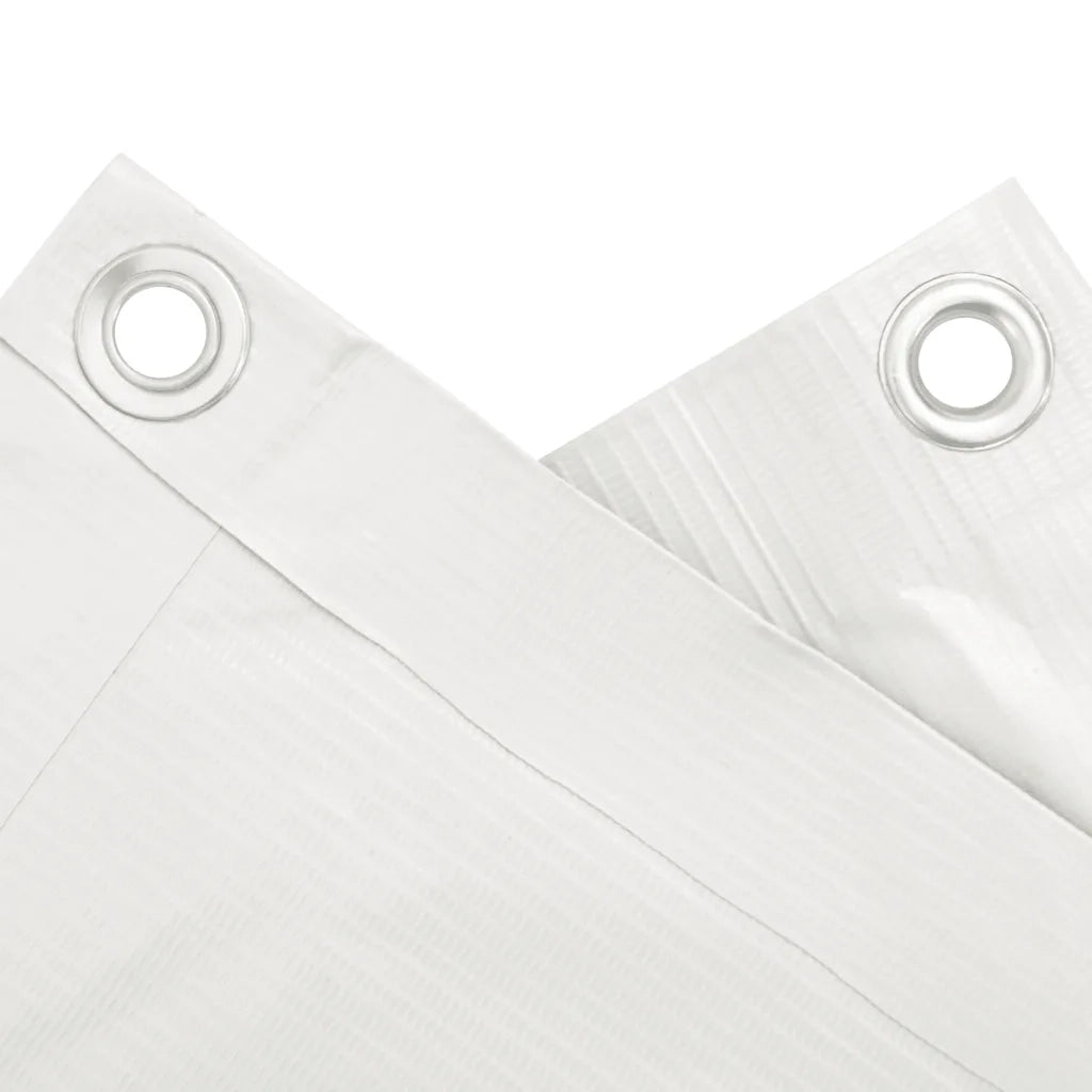 Paravento da Balcone Bianco 500x75 cm in PVC