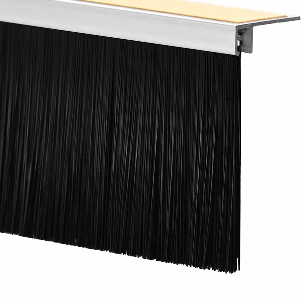 Spazzole per porte autoadesive 6 pz Bianco 100 cm CFW7607334