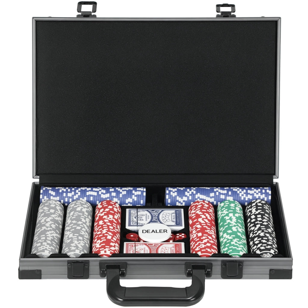 Set da gioco per bambini ¨C zephmum ¨C 400 fiches, carte, tappeto verde, maletta