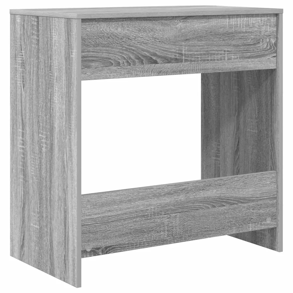 Scrivania | Tavolo da Ufficio Grigio Sonoma 77.5 x 43 x 79 cm Legno multistrato