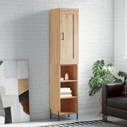 Credenza Rovere Sonoma 34,5x34x180 cm in Legno Multistrato 3200332