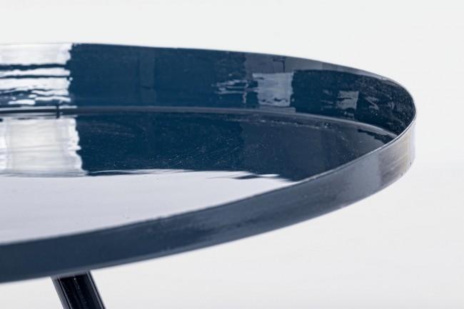 Tavolino Basso 46,5x46x50 cm in Acciaio