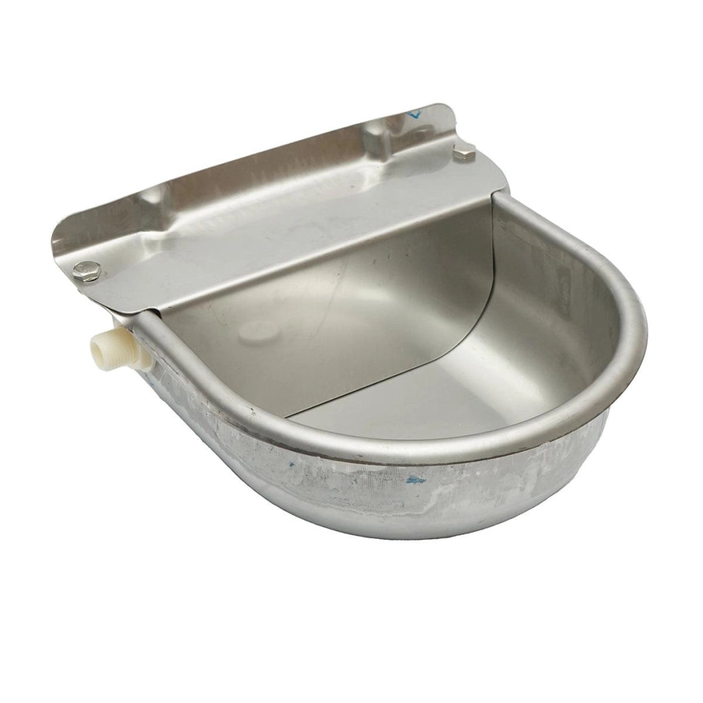 Abbeveratoio in acciaio inox 2L con galleggiante, livello costante