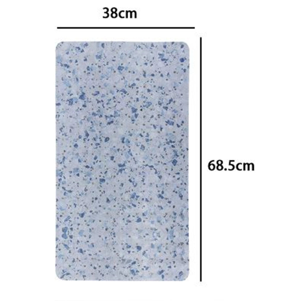 Trade Shop - Tappeto Antiscivolo Per Vasca Da Bagno Doccia 38 X 68.5 Cm Effetto Marmo Granito 10793 -