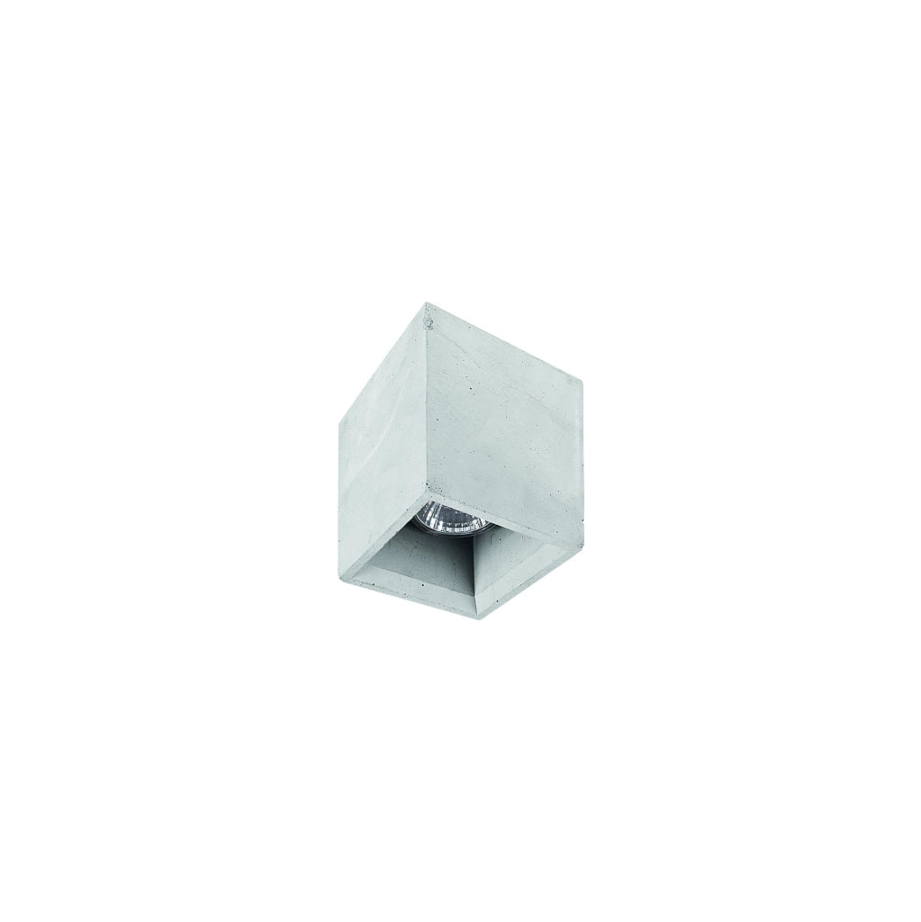 Spot soffitto quadrato cemento grigio GU10 35W Nowodvorski 9388